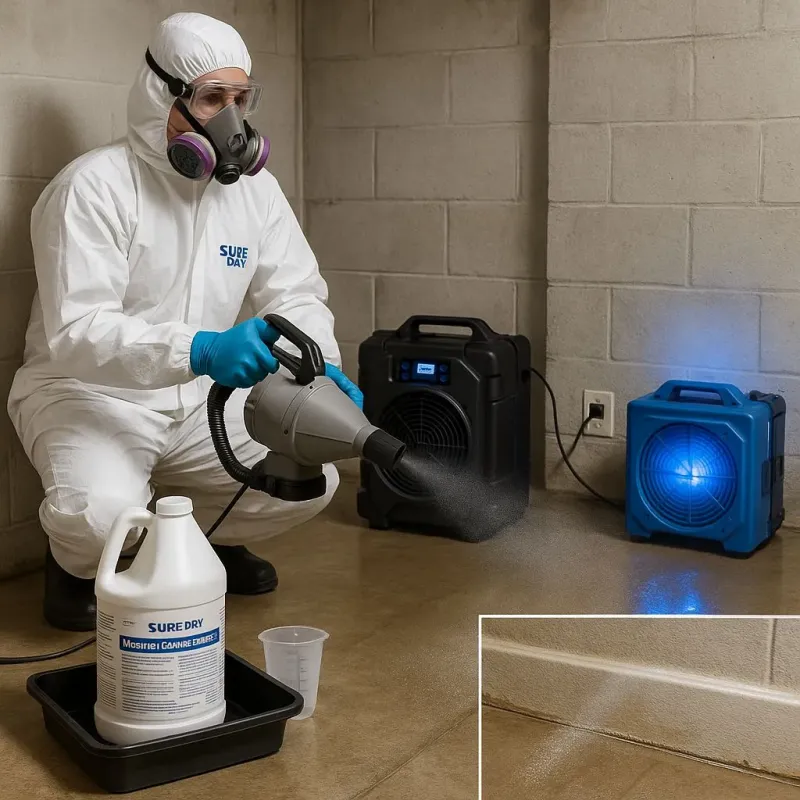Sanitization and Odor Removal process in Paloma Creek, TX