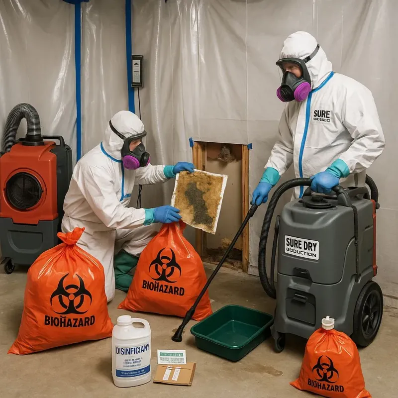 Contaminated Water Handling Protocols process in Paloma Creek, TX
