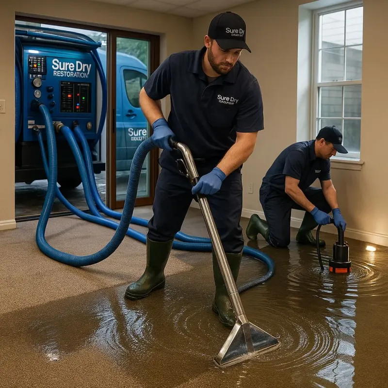 Water Extraction and Removal process in Paloma Creek, TX
